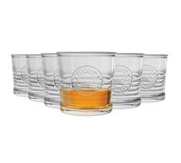 Officina 1825 Double Whisky Glasses - 300ml - Pack of 12 Bormioli Rocco Clear One Size