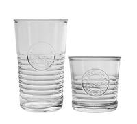 Officina 1825 Glassware 12 Piece Set Bormioli Rocco Clear One Size