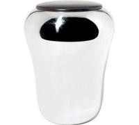 Officina Alessi Baba Stool/Laundry Basket, Silver