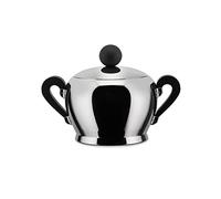 Officina Alessi Bombe' Sugar Bowl, Silver