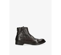 Officine Creative Mens Officine Creative Hive Lace-Up Leather Boots Dark Brown Eur 41 / 7 UK Men