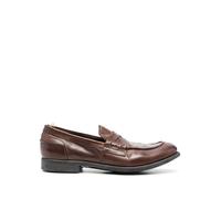 Officine Creative penny-slot leather loafers - Brown 46