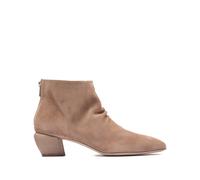 Officine Creative Sally suede leather zip boots - Brown 40