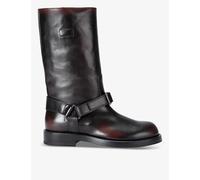 Officine Creative Womens Blk/brown Beryl 100 Leather Mid-calf Boots Eur 38/5 Uk Women