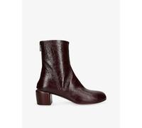 Officine Creative Womens Officine Creative Flore 012 Leather Boots Red/Dark Eur 37 / 4 UK Women