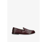 Officine Creative Womens Officine Creative Mienne 101 Leather Loafers Wine Eur 39.5 / 6.5 UK Women