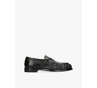 Officine Creative Womens Officine Creative Solitude 107 Leather Loafers Black Eur 39 / 6 UK Women