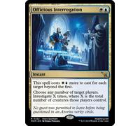 Officious Interrogation (foil) | Murders at Karlov Manor