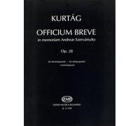 Officium Breve in memoriam Andreae Szervánszky