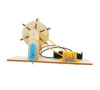 OFFIGAM 1 Set DIY Hydropower Plant Kit for Electric Assembly to Inspire Curiosity and Creativity Hands Science Experiment for Boys and Stem Educational Fun