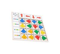 OFFIGAM 1 Set Educational Directional Color Recognition for Intellectual Development Game to Enhance Observation and Patience Skills Safe and Fun
