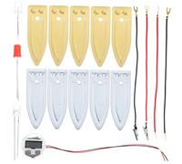 OFFIGAM 1 Set Fruit Battery Experiment Kit of Physics Teaching Materials for DIY Science Project with Potato and Educational Activity for Home and School Use