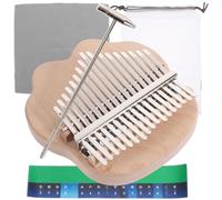 OFFIGAM 1 Set Key Kalimba Finger Piano for Portable Beginner Musical Instrument Safe Materials with Smooth Surface Compact for Easy Carrying and Bright Sound