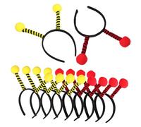 OFFIGAM 10 Pcs Bee Antenna Headbands Fun Hair Accessory for Animal Cosplay for Parties Birthdays Halloween Versatile Costume Hair Hoops for All Ages