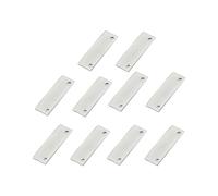 OFFIGAM 10 Pcs Dual Hot Rail Guitar Pickup Accessories Metal Rail Blades with Iron Nickel Plating Finish for DIY Electric Guitar Humbucker Pickup Screaming Lead Solo Replacement Blades