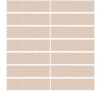 OFFIGAM 100 Sheets Professional Xuan Paper for Calligraphy Writing Practice, Multi-functional Brown Paper with Good Breathability, for Calligraphy and Writing Beginners