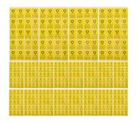 OFFIGAM 1000 Pcs Anti-Static Tamper Resistant Stickers Self Adhesive Label, Abrasion Resistant Electrostatic Warning Labels for Hard Drive Transport and Electronics Factories