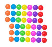OFFIGAM 100pcs Colorful Soft Plastic Mini Play Pit Balls for Ball Pit Accessories Stimulate Visual Learning and Hand Coordination Safe Non-toxic Playroom