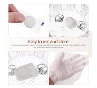 OFFIGAM 100pcs Compressed Towel Tablets Disposable Mini Coin Towels Compressed Face Cloths for Travel Outdoor Sports Home Use