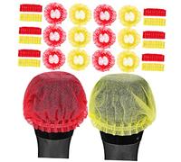 OFFIGAM 100pcs Disposable Microphone Covers for KTV Non-Woven Mic Covers Waterproof Handheld Microphone Mic Shield Protection for Events and Performances