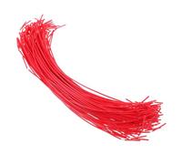 OFFIGAM 100pcs Insulated Wire Electrical Cable for Laboratory Use Flexible Coated Circuit Wire for Student Physics Demonstrations and Technical Testing