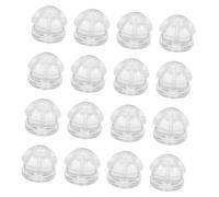OFFIGAM 100pcs Silicone Earring Backs Pierced Studs Replacement Secure Locking Ear Jewelry Backs for Women DIY Earring Accessories