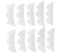 OFFIGAM 10Pairs Silicone Eyelash Lift Pads for Safe Eyelash Perming Durable and Practical Eyelash Lifting Rods for Salon Use Non Deformable and