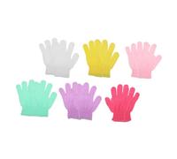 OFFIGAM 10Pcs Exfoliating Shower Gloves Lightweight Body Scrub Mitts for Gentle Cleansing Suitable for All Body Parts Refresh and Revitalize Your Skin