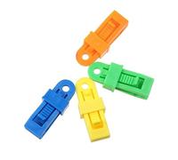 OFFIGAM 10pcs Heavy Duty Plastic Tent Clips and Awning Clamps Set with Stable Occlusion for Outdoor Camping Canopies and Fabric Weather-Proof Fastener