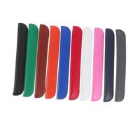 OFFIGAM 10Pcs PU Pen Cover Durable Stylish Single Pen Bags for Electronic Pencils for Office School Use Aesthetic Design for Practical Organization