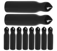 OFFIGAM 10pcs Rubber Spout Pourer Caps Dust Covers for Liquor Bottles Protective Seal Dispenser Spout Covers Compatible with Various Beverage Bottles Kitchen Use