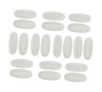 OFFIGAM 10pcs Self-adhesive Wall Socket Holder Power Strip Fixer for Home Office Installation Organizer for Remote Controls Wifi Routers and Adapters Space-saving Storage