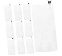 OFFIGAM 10PCS Tempered Glass Screen Protector Ultra Transparent Break Film with Fingerprint Resistant Coating Explosion Smooth Touch High Sensitivity Safety Film