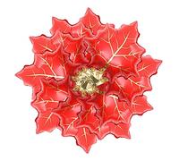 OFFIGAM 10pcs Thanksgiving Foil Maple Leaf Balloons Fall Party Decorations Autumn Themed Party Favors Vibrant for Festive Celebrations for Friends and Classmates
