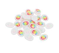 OFFIGAM 120pcs Rainbow Color Eyes for Stuffed Animals and Crochet Dolls Safety Doll Accessories Versatile DIY Supplies for Handmade Puppets and Repairs