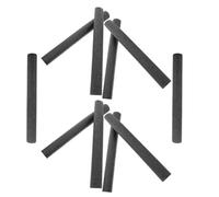 OFFIGAM 12pcs Black Foam Pipe Insulation Tube Made of Pe Foam Compression Resistance for Protecting Water Pipes Providing Effective Heat Preservation