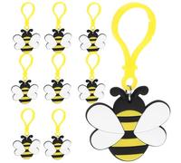 OFFIGAM 12pcs Cute Keychains Party Favors Pvc Material -shaped Keyring Accessories for Decorating Keys and Bags, Wear and Break Resistant, Purse Decorations for Female Friends Random Color