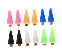 OFFIGAM 12pcs Dot Pen Wax Tip Replacement Nail Rhinestone Picker Pen Nail Art Tool for and Rhinestones