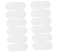 OFFIGAM 12pcs Peva Ear Stickers for Vertical Ear Tape Discreet Covers for Women Correction Patch Makeup Support Stickers