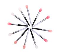 OFFIGAM 12pcs Silicone Lipstick Applicator Brushes 6cm Reusable Makeup Lip Mask Applicators for Precise Lip Line Application and Cosmetic Care in Mixed Colors Random Color