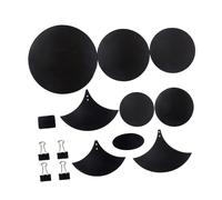 OFFIGAM 14pcs Drum Mute Mat Set with 5 Drum Pads and 3 Cymbal Cushions Silencing and Vibration Dampening Pads for Quiet Practice
