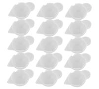 OFFIGAM 15pcs Silicone Mold Cup Dispenser for Epoxy Resin DIY Craft Measuring Cups with Glitter Mixing Bowls Reusable High Temperature Resistant for Color Modulation and Crystal UV Glue