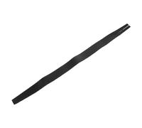 OFFIGAM 1Pc Black Cowhide Cymbal Strap Durable Replacement Accessory for Musical Instruments Easy to Carry for Beginners and Professional Players