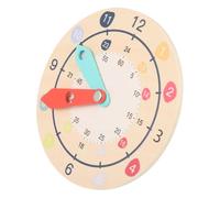 OFFIGAM 1pc Boys and Girls Clock Toy Educational Learning Tool for Boy Girl Clock Model for Recognition and Cognitive Development for Kindergarten and Early Education