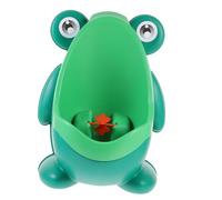OFFIGAM 1pc Cartoon Frog Boy Girl Urinal Portable Pee Trainer for Boys Wall-Mounted Design Fun Windmill Feature Lightweight Detachable for Potty Training Random Style
