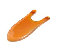OFFIGAM 1Pc Multipurpose Ox Horn Massage Board for Skin Care Nose Bridge Eye Socket Gentle Facial Tool for Relief Nourishing Moisturizing Massage Random Color
