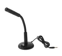 OFFIGAM 1Pc Portable Game Microphone High Sensitivity Desktop Mic for Voice Chat Live Streaming Singing Adjustable Angle Easy Installation Compatible with Various Audio