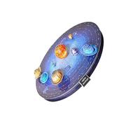 OFFIGAM 1Set Creative Solar System Planet Model Puzzle for Educational Activity to Enhance Parent Bonding Safe Material for Fun Learning and Coordination