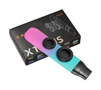 OFFIGAM 1Set Double Kazoo Portable Beginner Kazoo Instrument for Musical Lovers Safe Durable for All Ages Everyday Use Bright Colors for Music Enlightenment