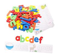 OFFIGAM 1Set Educational Letter and Number Matching Early Learning Game for Develops English Skills Color Cognition and Logical Thinking Fun and Engaging Learning Tool